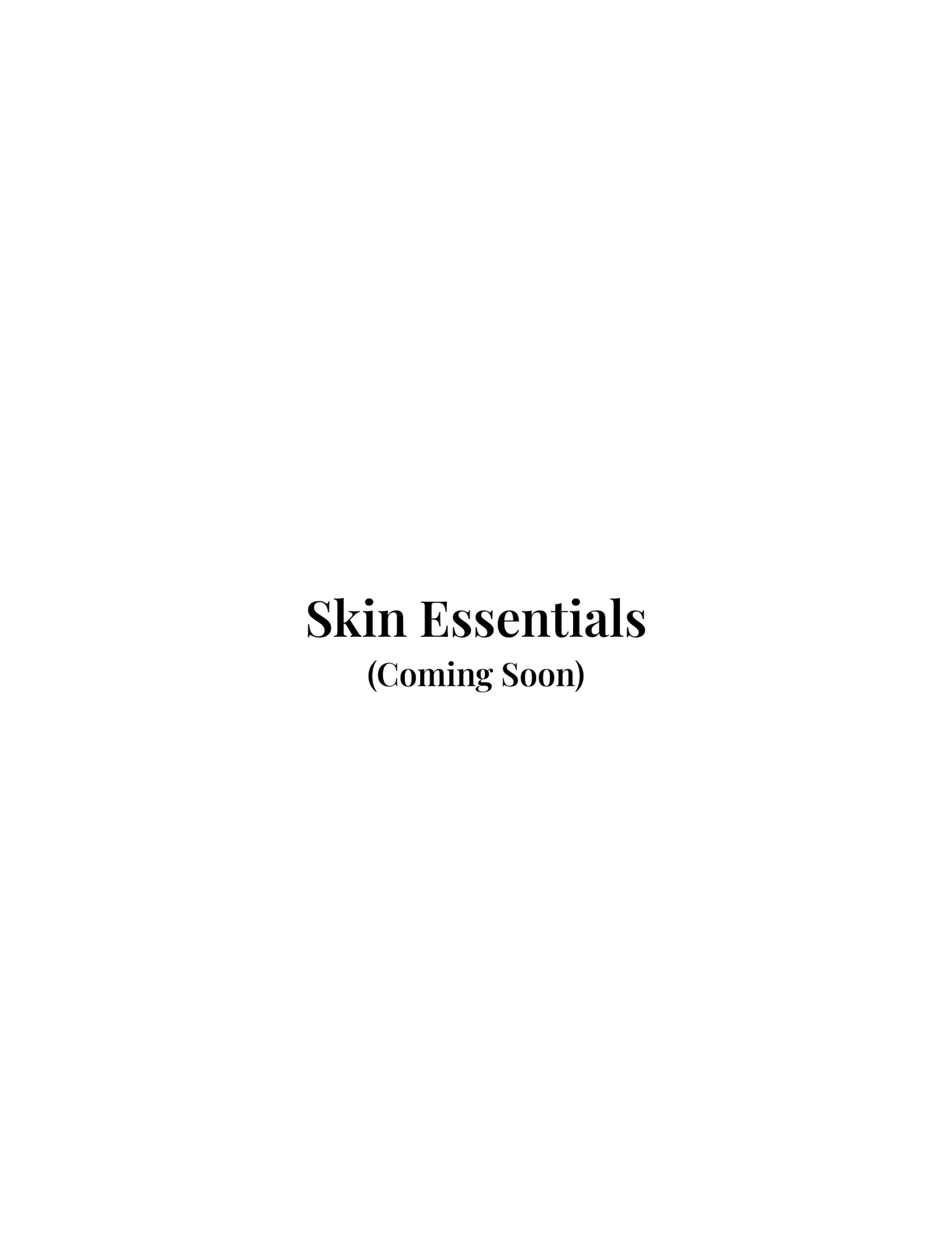 Skin Essentials